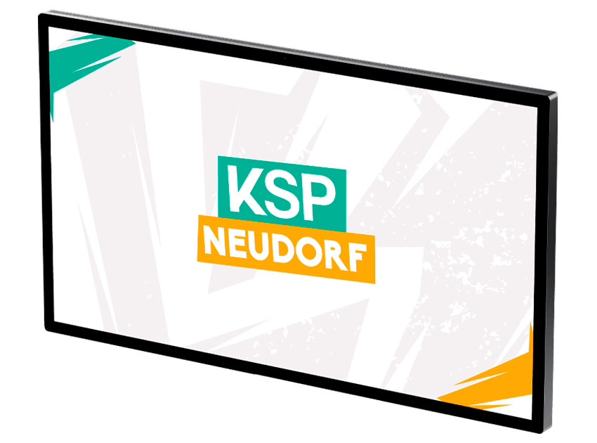 Mockup d'un fond d'écran pour ordinateur KSP NEUDORF.