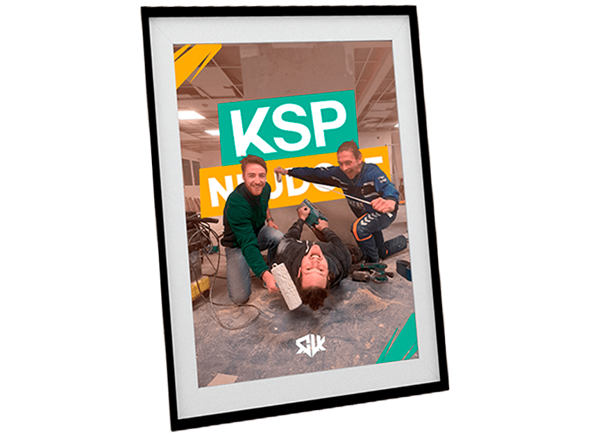 Poster dans un cadre du KSP NEUDORF